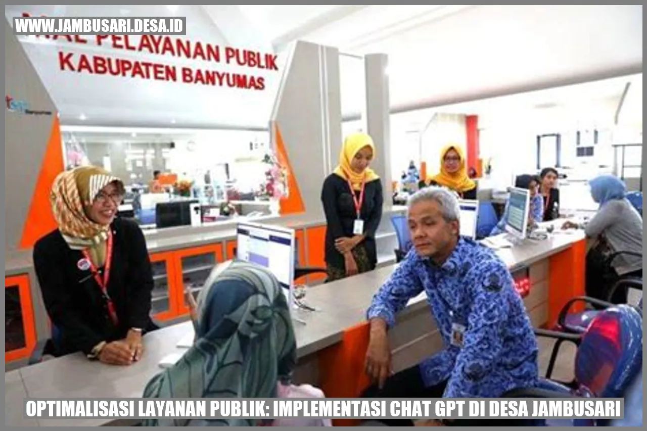 Optimalisasi Layanan Publik: Implementasi Chat GPT di Desa Jambusari