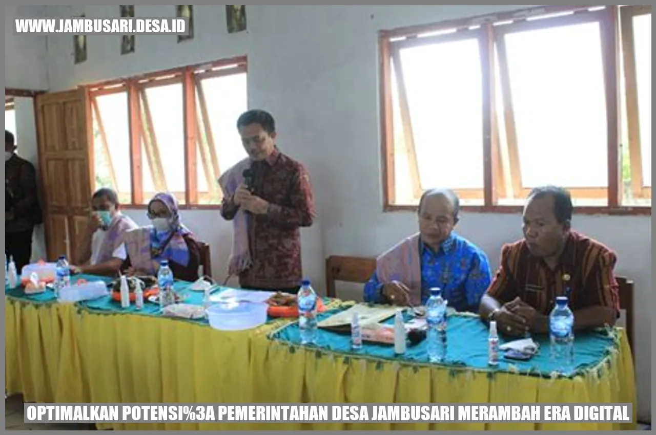 Pemerintahan Desa Jambusari
