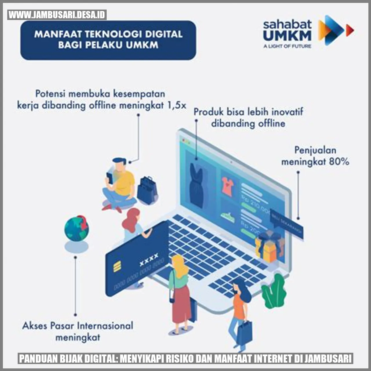 Panduan Bijak Digital: Menyikapi Risiko dan Manfaat Internet di Jambusari