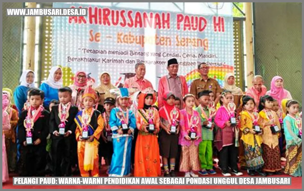 Gambar Pelangi PAUD