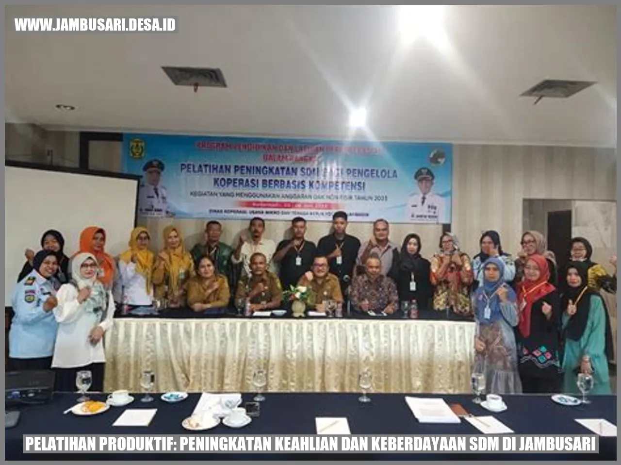 Pelatihan Produktif: Peningkatan Keahlian dan Keberdayaan SDM di Jambusari