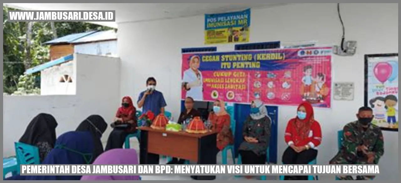 Pemerintah Desa Jambusari dan BPD: Menyatukan Visi untuk Mencapai Tujuan Bersama