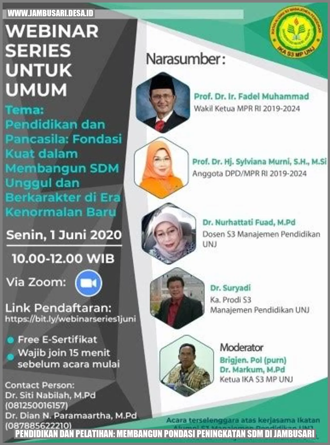 Membangun Pondasi Peningkatan SDM di Jambusari