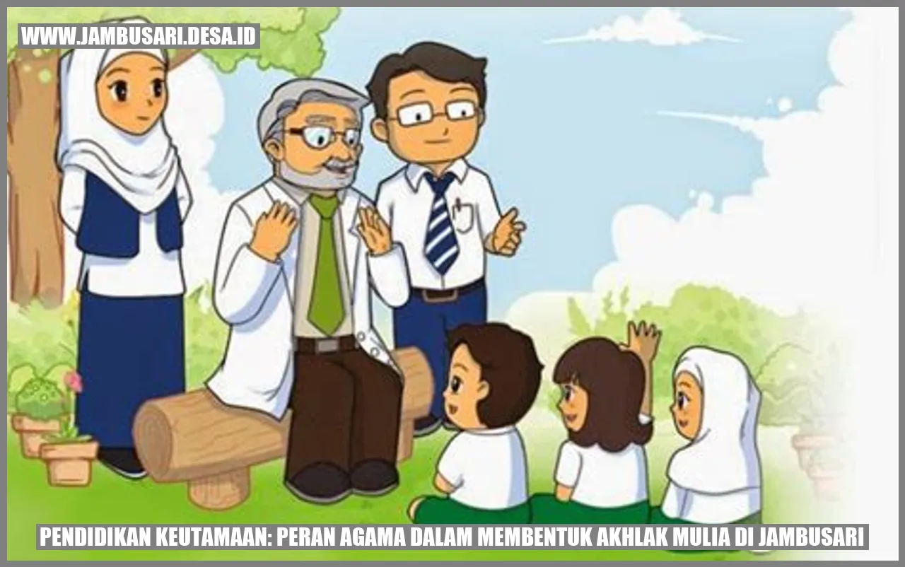 Pendidikan Keutamaan: Peran Agama dalam Membentuk Akhlak Mulia di Jambusari