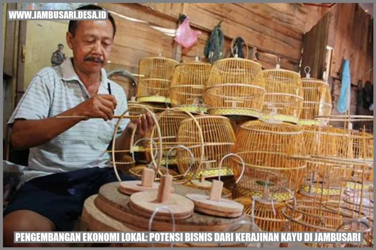 Kerajinan Kayu di Jambusari