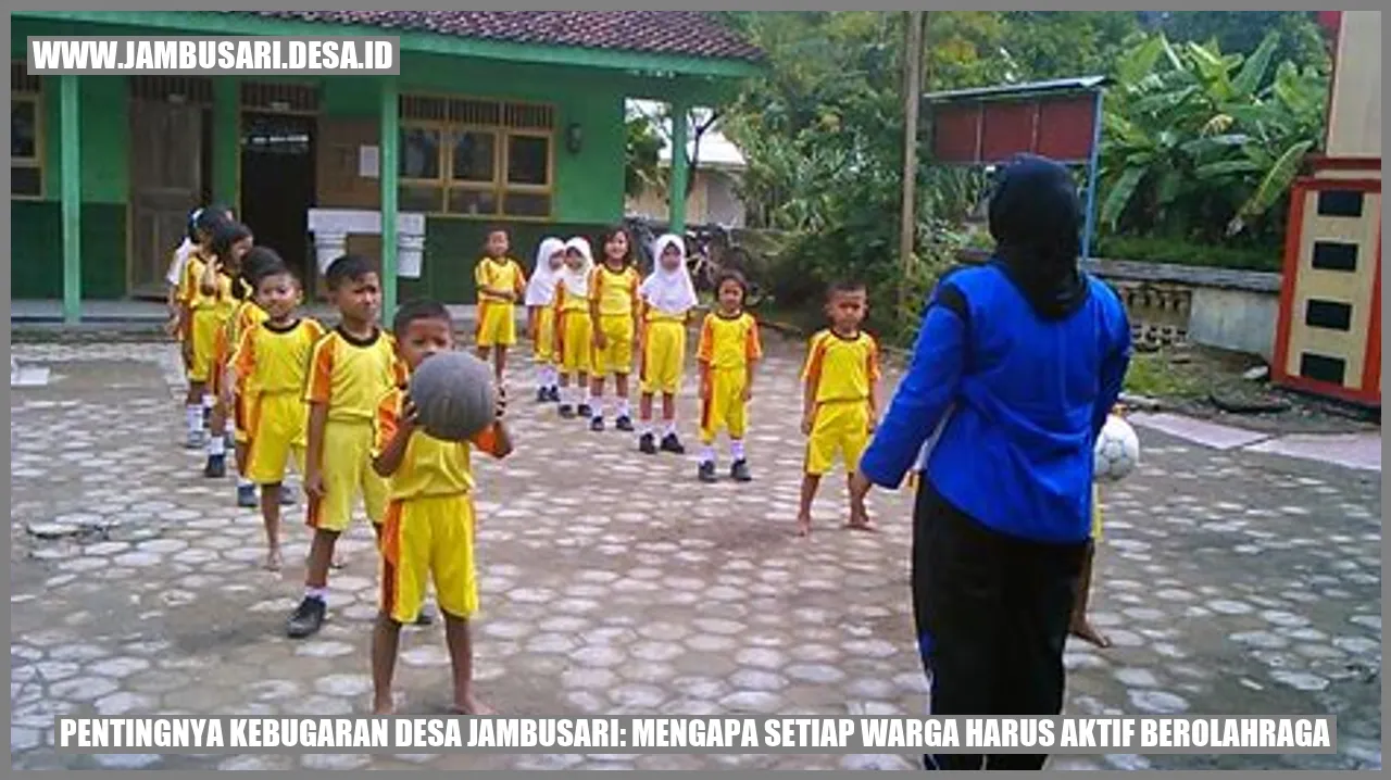Gambar kebugaran Desa Jambusari