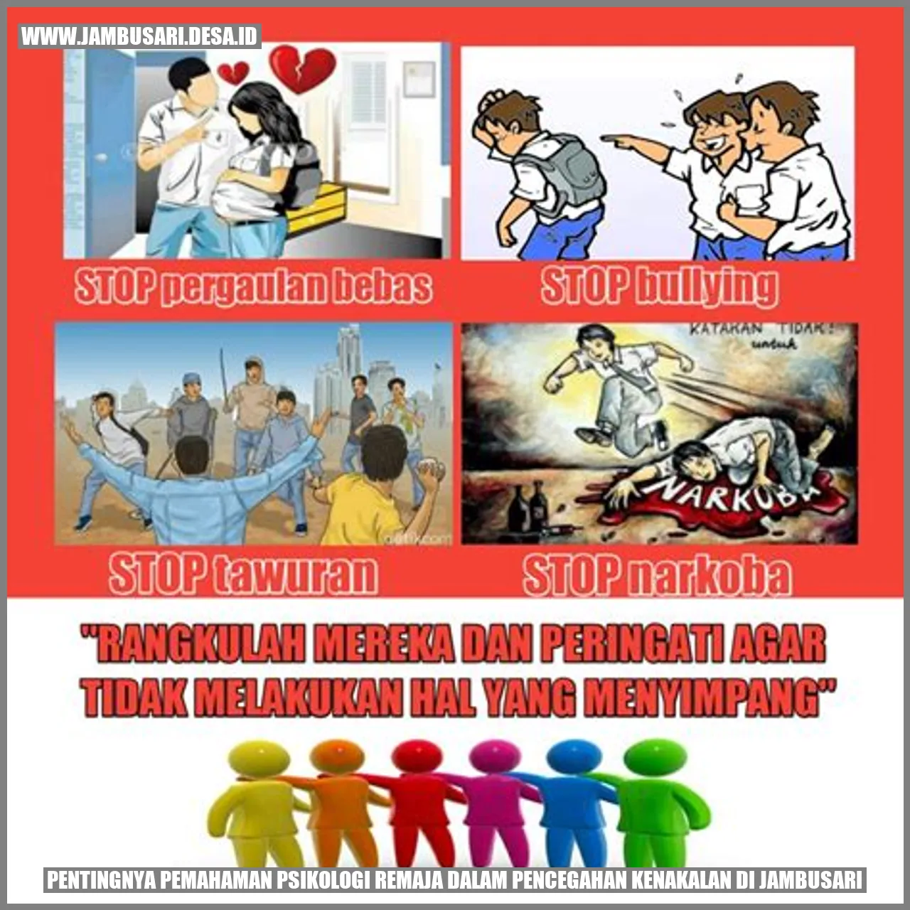 Gambar tentang pentingnya pemahaman psikologi remaja dalam pencegahan kenakalan di Jambusari