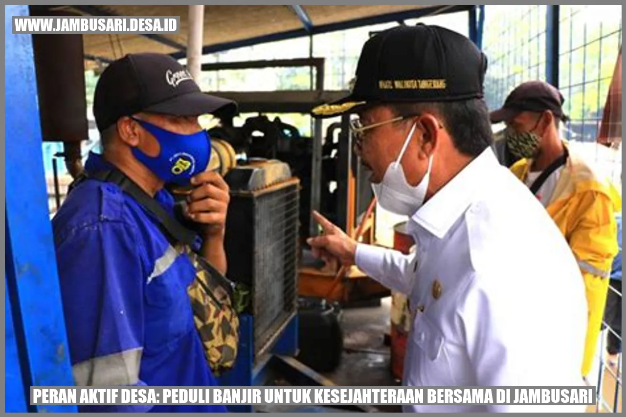 Peran Aktif Desa: Peduli Banjir untuk Kesejahteraan Bersama di Jambusari