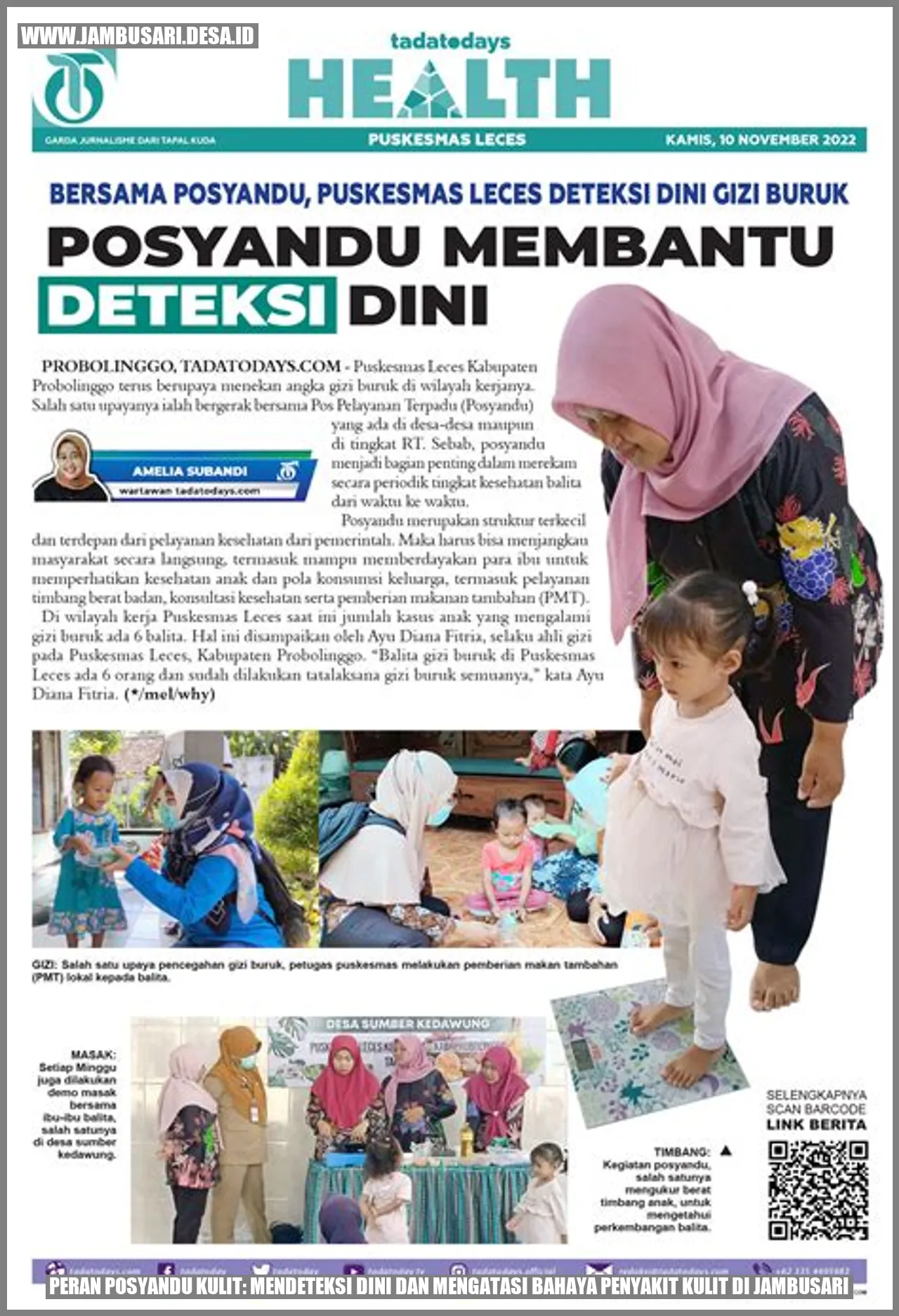 Peran Posyandu Kulit: Mendeteksi Dini dan Mengatasi Bahaya Penyakit Kulit di Jambusari