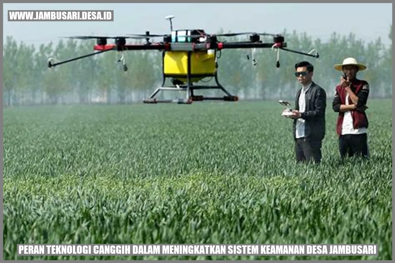 Peran Teknologi Canggih dalam Meningkatkan Sistem Keamanan Desa Jambusari