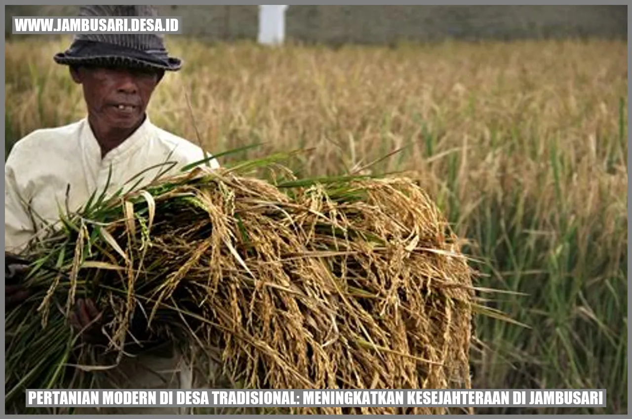 Pertanian Modern di Desa Tradisional: Meningkatkan Kesejahteraan di Jambusari