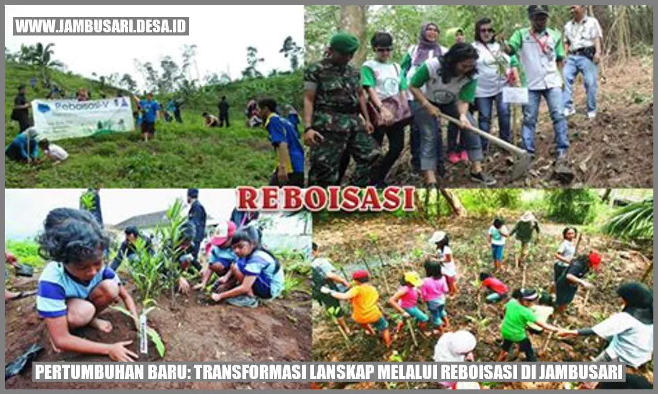 Reboisasi di Jambusari