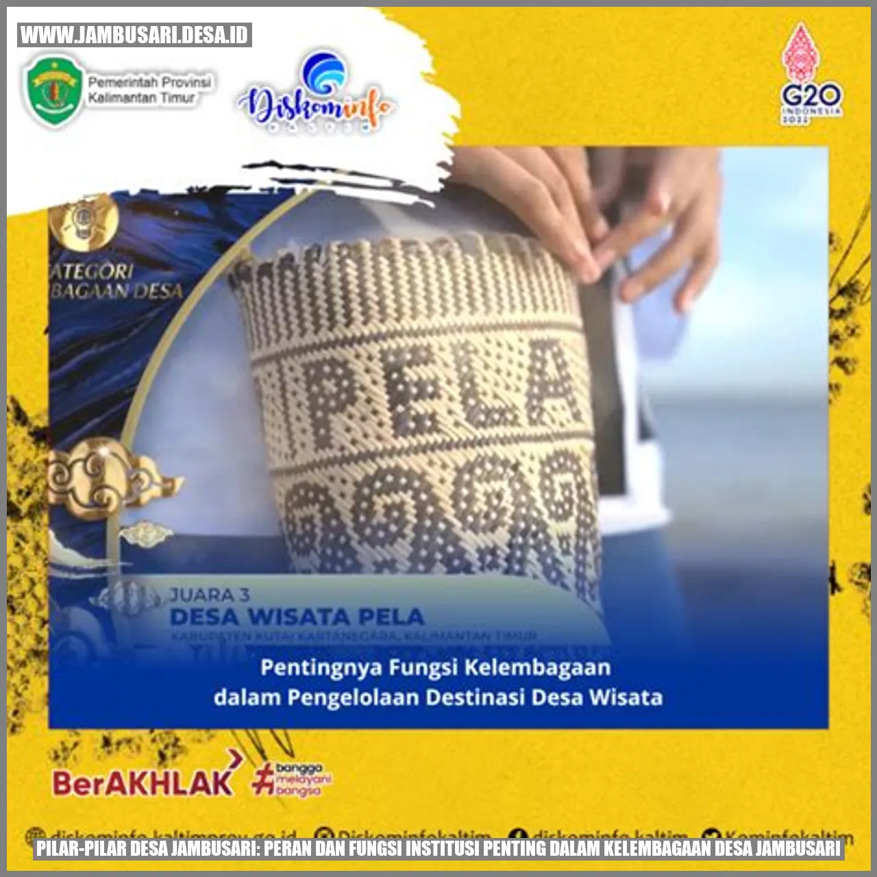 Pilar-Pilar Desa Jambusari: Peran dan Fungsi Institusi Penting dalam Kelembagaan Desa Jambusari