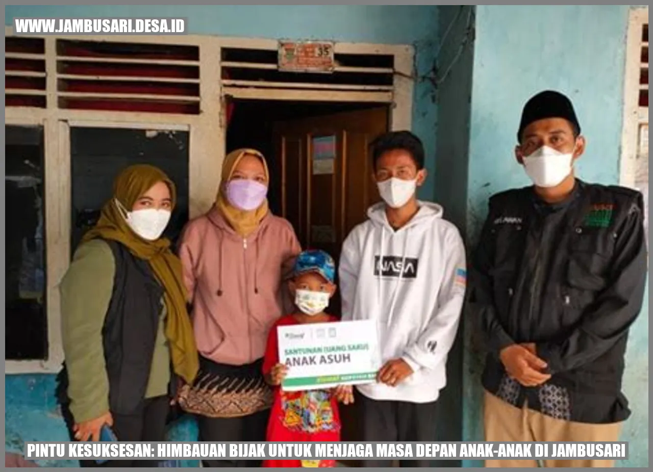 Pintu Kesuksesan: Himbauan Bijak untuk Menjaga Masa Depan Anak-anak di Jambusari