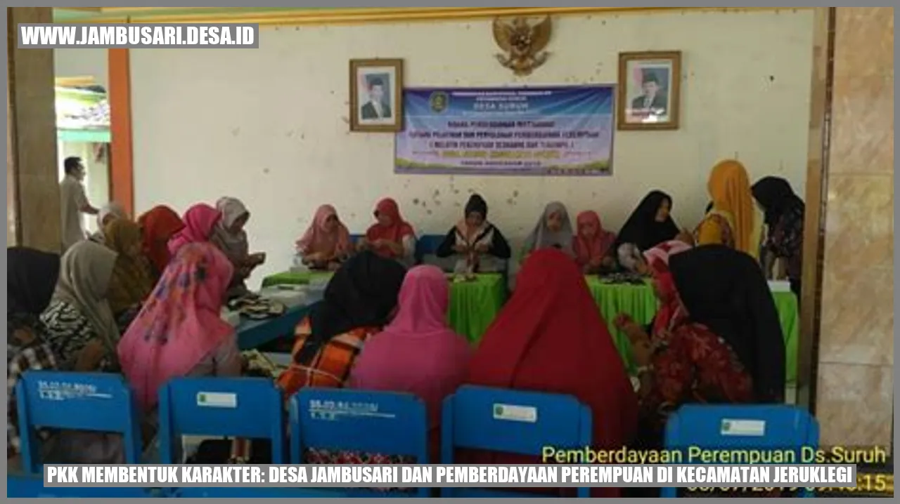 PKK Membentuk Karakter: Desa Jambusari dan Pemberdayaan Perempuan di Kecamatan Jeruklegi