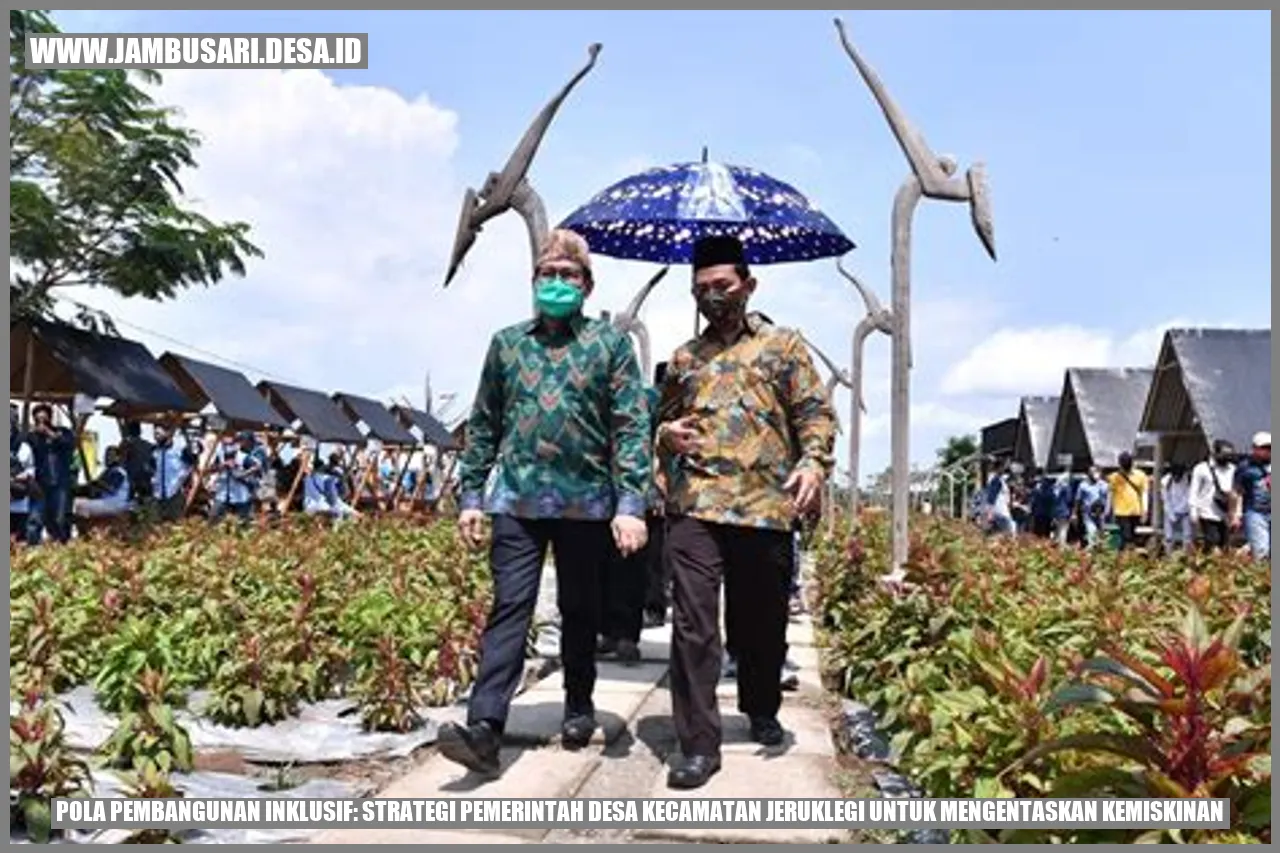 Pola Pembangunan Inklusif