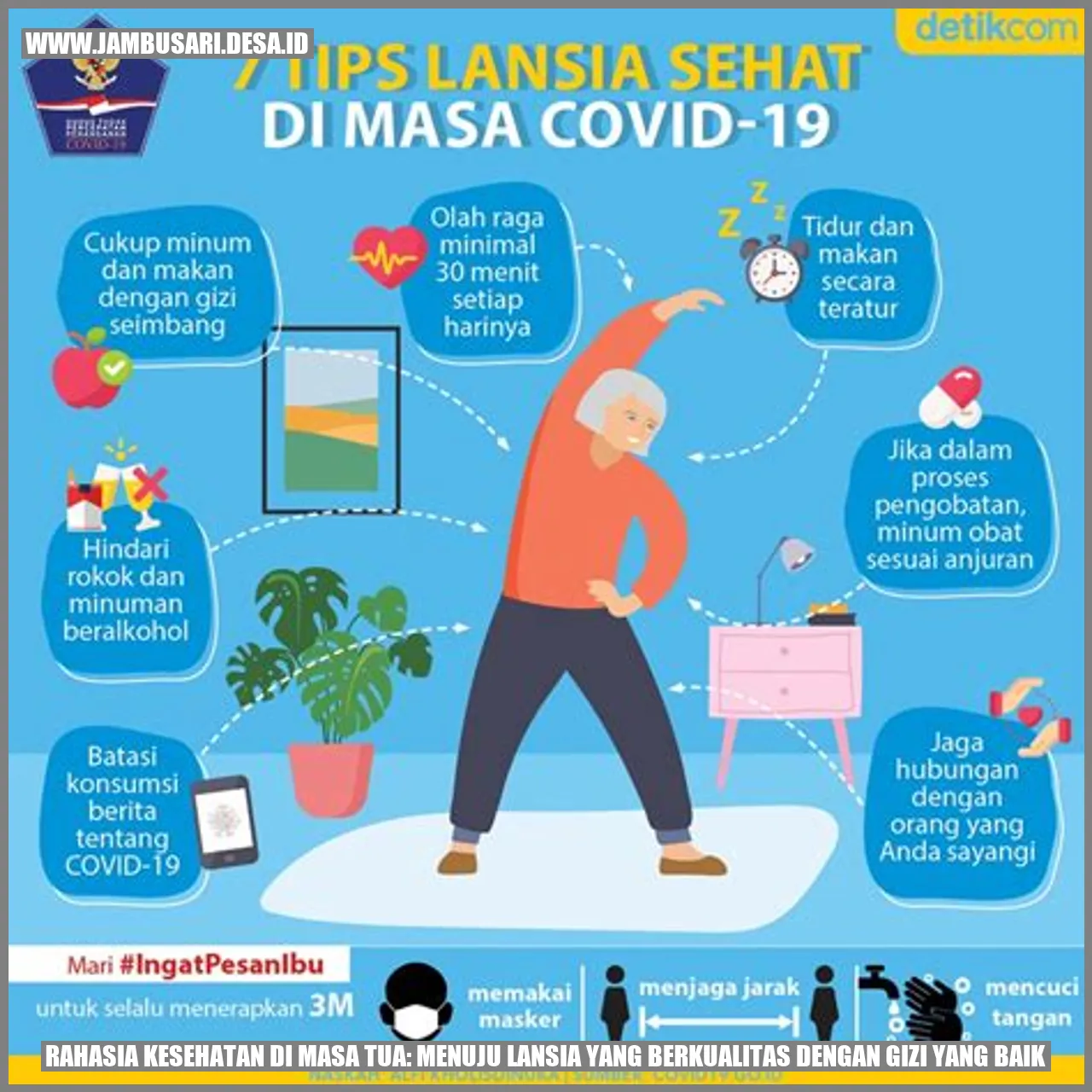 Rahasia Kesehatan di Masa Tua: Menuju Lansia yang Berkualitas dengan Gizi yang Baik