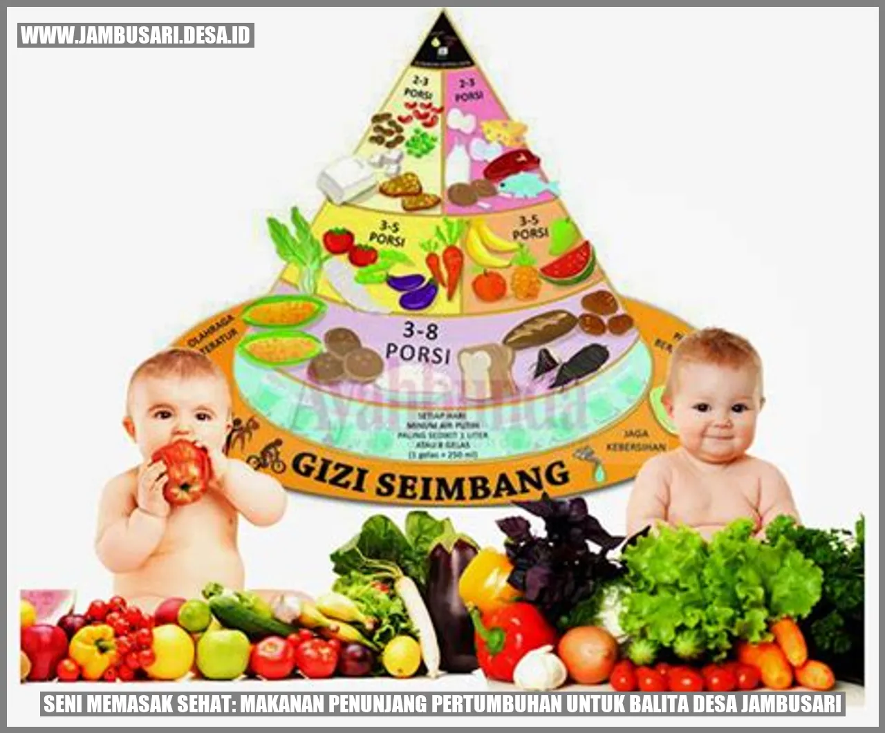 Seni Memasak Sehat: Makanan Penunjang Pertumbuhan untuk Balita Desa Jambusari