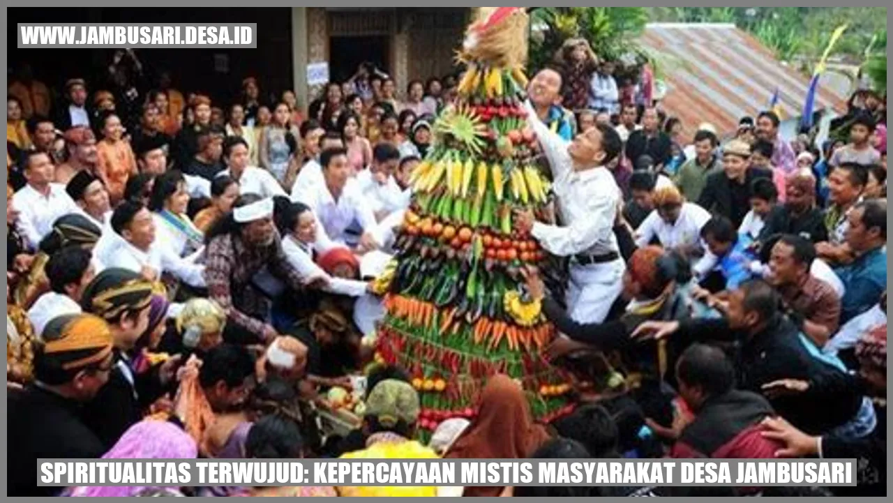 Gambar Spiritualitas Terwujud: Kepercayaan Mistis Masyarakat Desa Jambusari