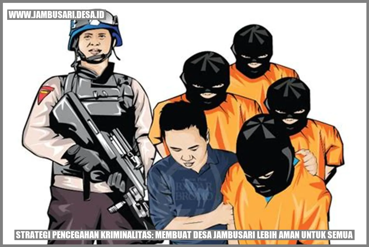 Strategi Pencegahan Kriminalitas: Membuat Desa Jambusari Lebih Aman untuk Semua