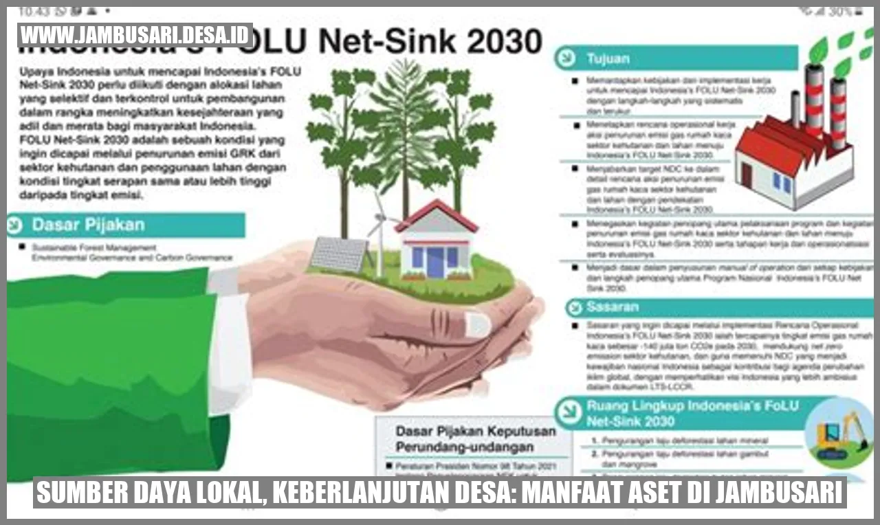 Sumber Daya Lokal, Keberlanjutan Desa: Manfaat Aset di Jambusari