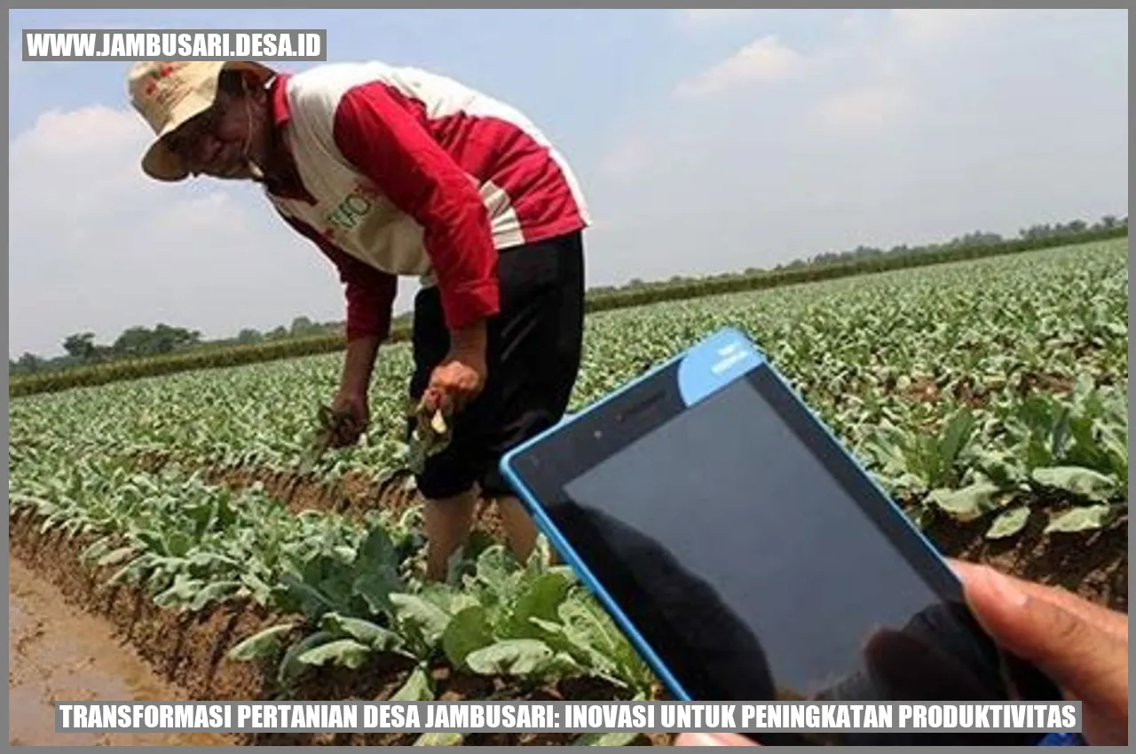 Transformasi Pertanian Desa Jambusari: Inovasi untuk Peningkatan Produktivitas