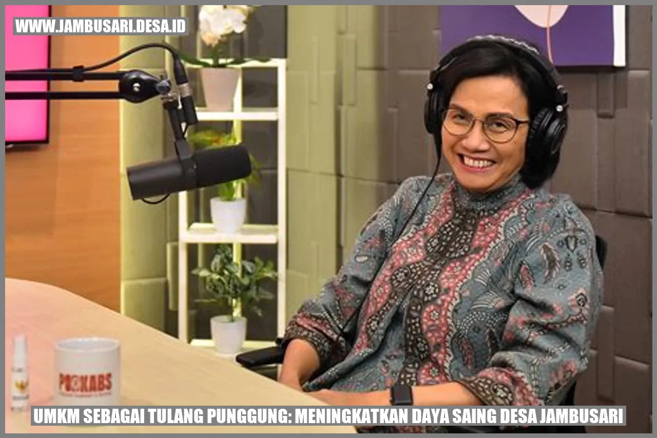 UMKM Sebagai Tulang Punggung: Meningkatkan Daya Saing Desa Jambusari
