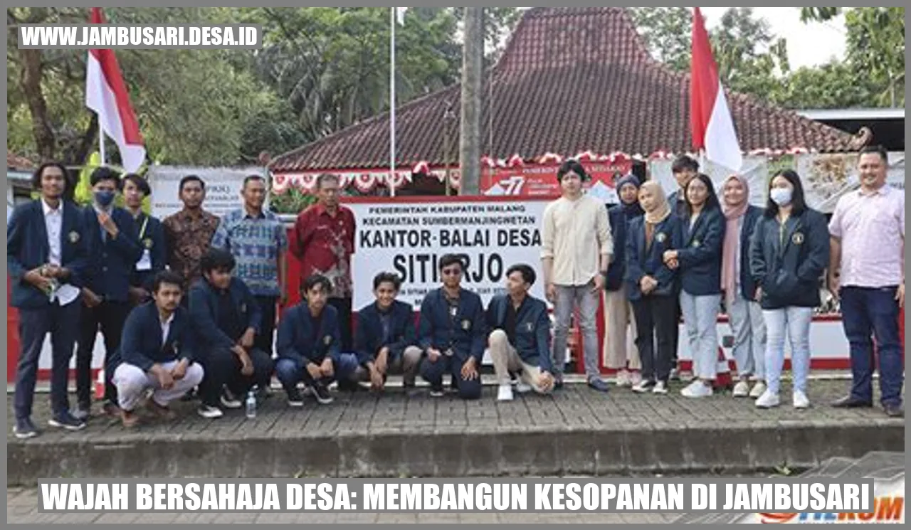 Wajah Bersahaja Desa: Membangun Kesopanan di Jambusari