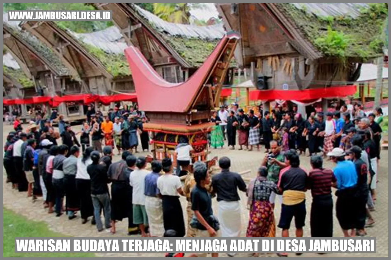Warisan Budaya Terjaga: Menjaga Adat di Desa Jambusari
